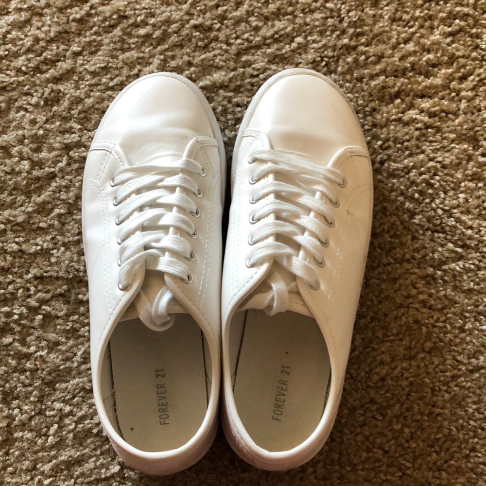White shoes - hardly used and great condition.